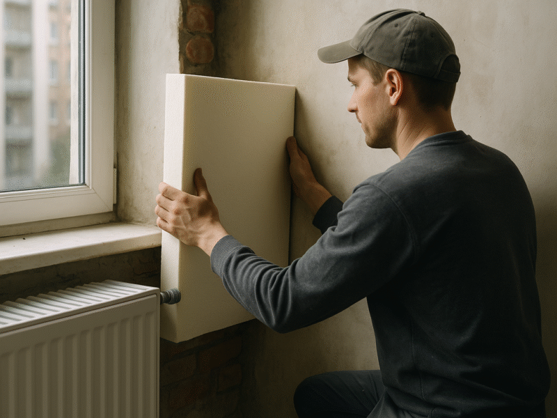 Heizkörpernischen dämmen in Bestandsbauten: So setzen Bauunternehmen in Bayern auf Effizienz und Nachhaltigkeit mit veränderten Energiegesetzen