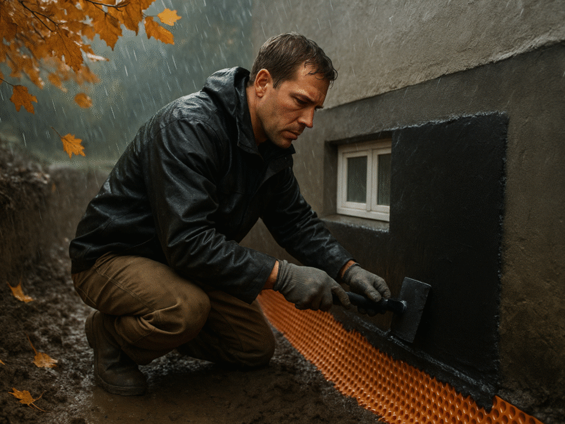 Kellerabdichtung in Bayern: Herbstliche Feuchtigkeit effektiv bekämpfen und Gebäudewert langfristig sichern