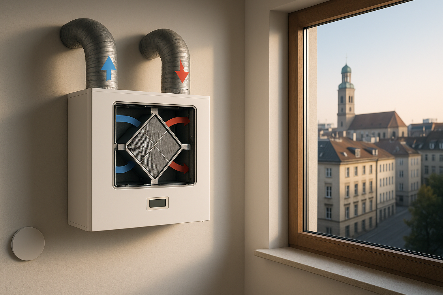 Kontrollierte Wohnraumlüftung in Bayern: Wie neue GEG-Vorgaben die Bauwirtschaft revolutionieren und Heizkosten um bis zu 50% senken