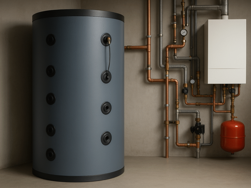 Pufferspeicher in Bayern richtig dimensionieren: Effizienzsteigerung für Sanierungsprojekte angesichts steigender Energiepreise und strengerer Klimavorgaben