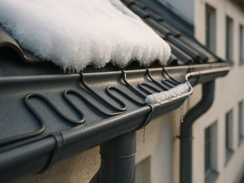 Regenrinnenheizung nachrüsten: Wesentlicher Frostschutz zur Reduzierung von Schäden an Münchner Immobilien