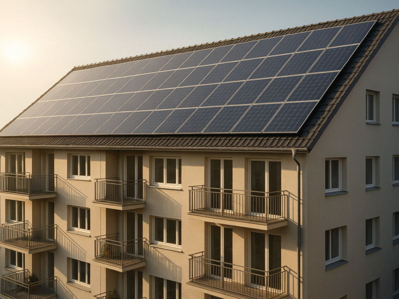 Photovoltaik im Mehrfamilienhaus in Bayern: Energiekosten senken und Rendite steigern durch innovative Mieterstrommodelle
