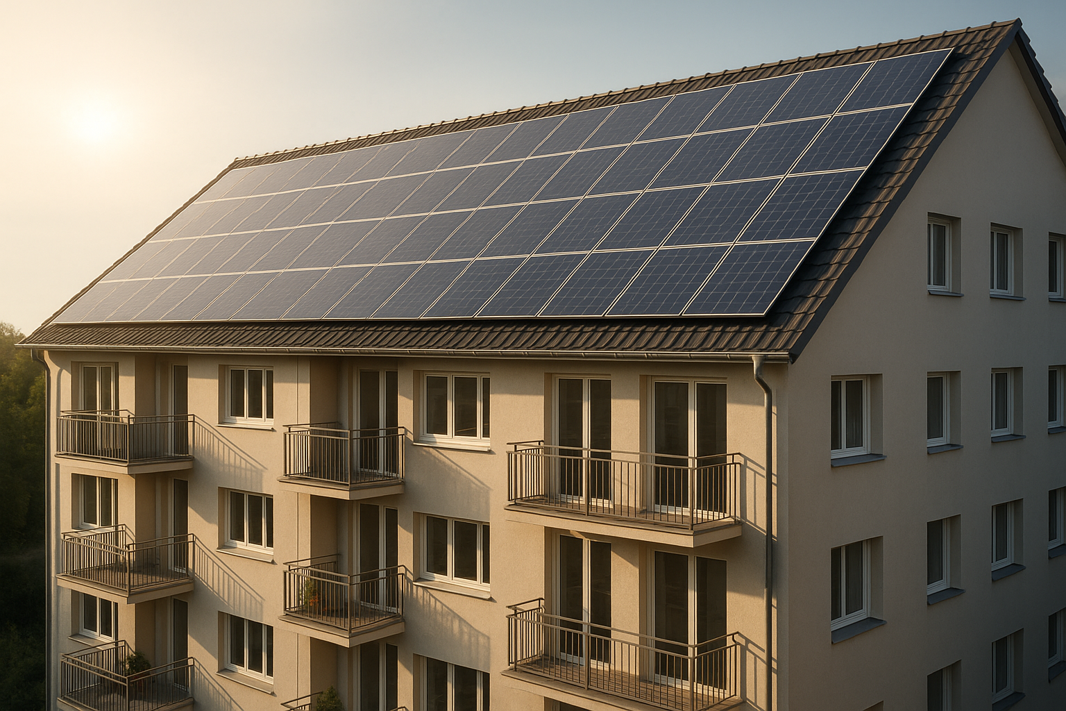 Photovoltaik im Mehrfamilienhaus in Bayern: Energiekosten senken und Rendite steigern durch innovative Mieterstrommodelle