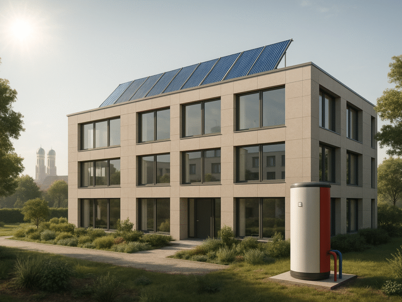 Solarthermie als Schlüssel zur Effizienz: So profitieren Gewerbe- und Premiumimmobilien in Bayern von effizienter Heizungsunterstützung und sinkenden Energiekosten