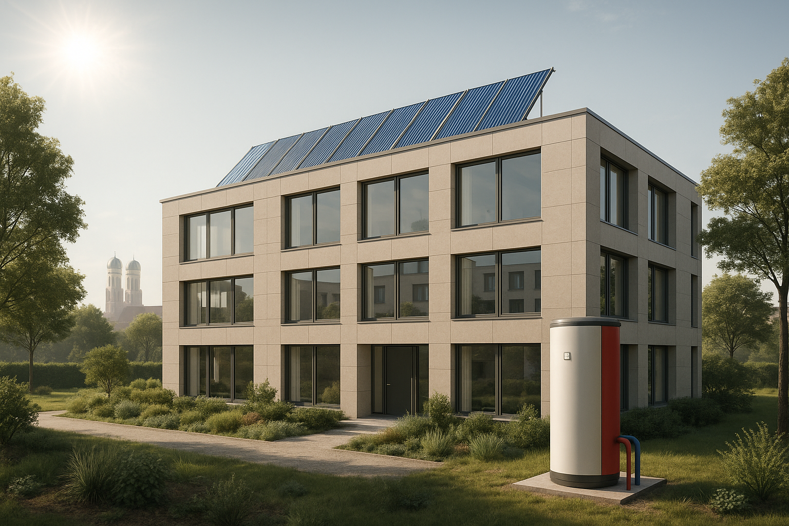 Solarthermie als Schlüssel zur Effizienz: So profitieren Gewerbe- und Premiumimmobilien in Bayern von effizienter Heizungsunterstützung und sinkenden Energiekosten